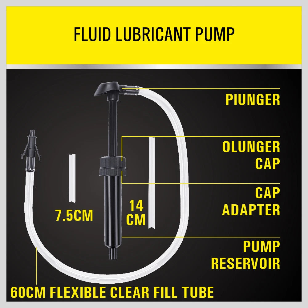 Fluid Transfer Pump Dispenser Gallon Lubricant Liquid Oil Transmission Tools Kit