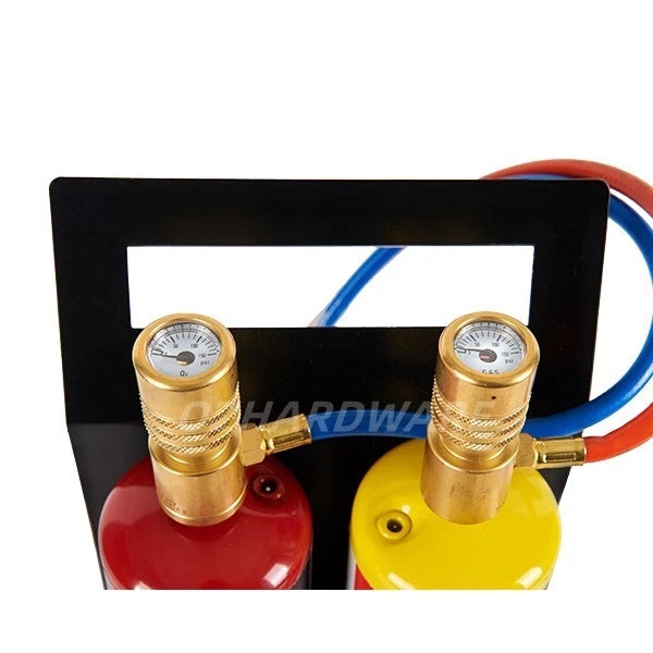 Oxygen Portable Oxy Kit Welding Cutting & Brazing Torch Gas Kit With Cylinders