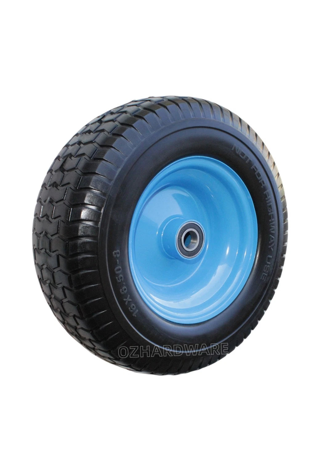 16"x6.5-8 Solid Wheelbarrow Wheel Non-Pneumatic Tyre 25mm/ 25.4mm Bore
