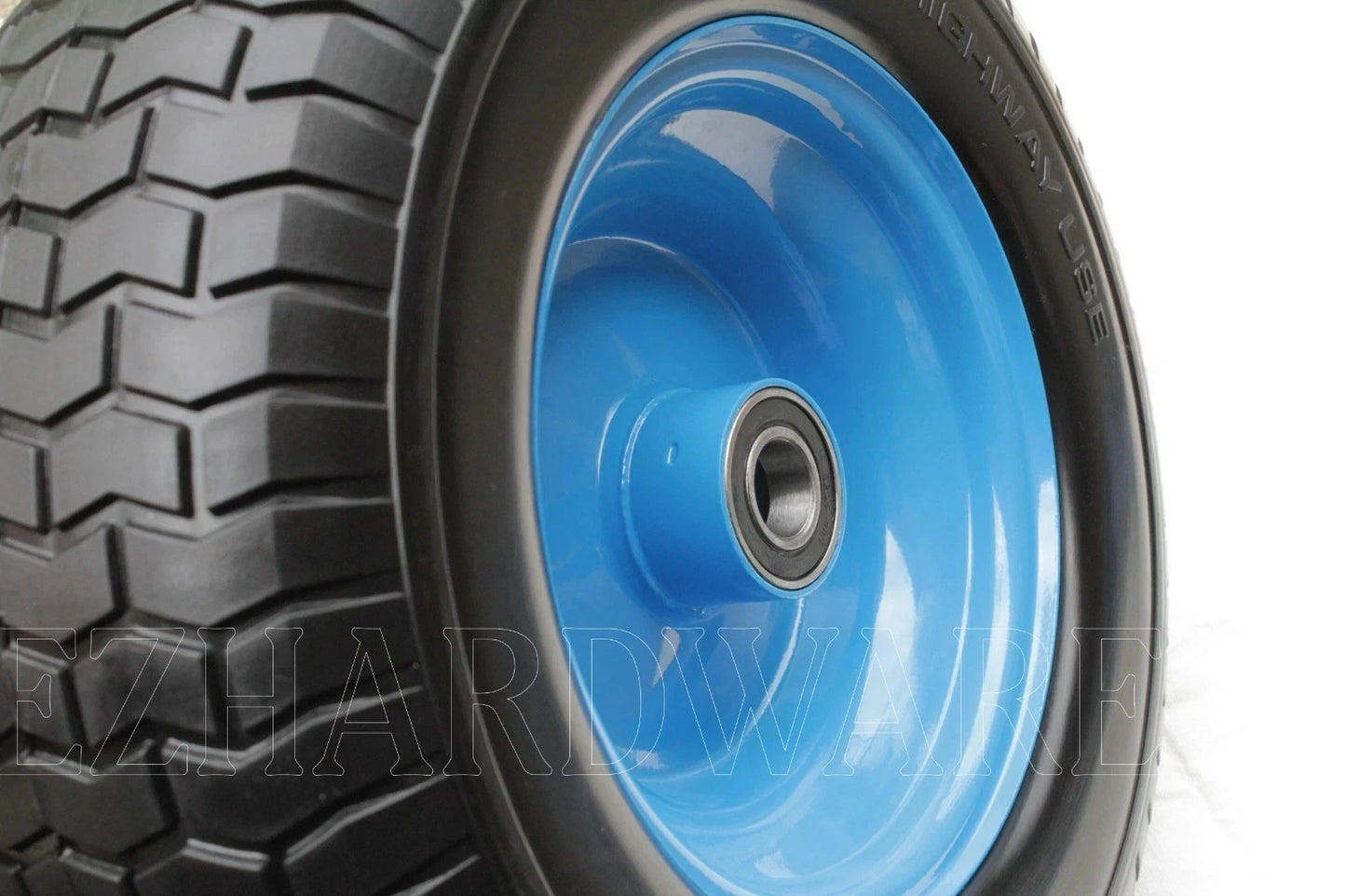 16"x6.5-8 Solid Wheelbarrow Wheel Non-Pneumatic Tyre 25mm/ 25.4mm Bore