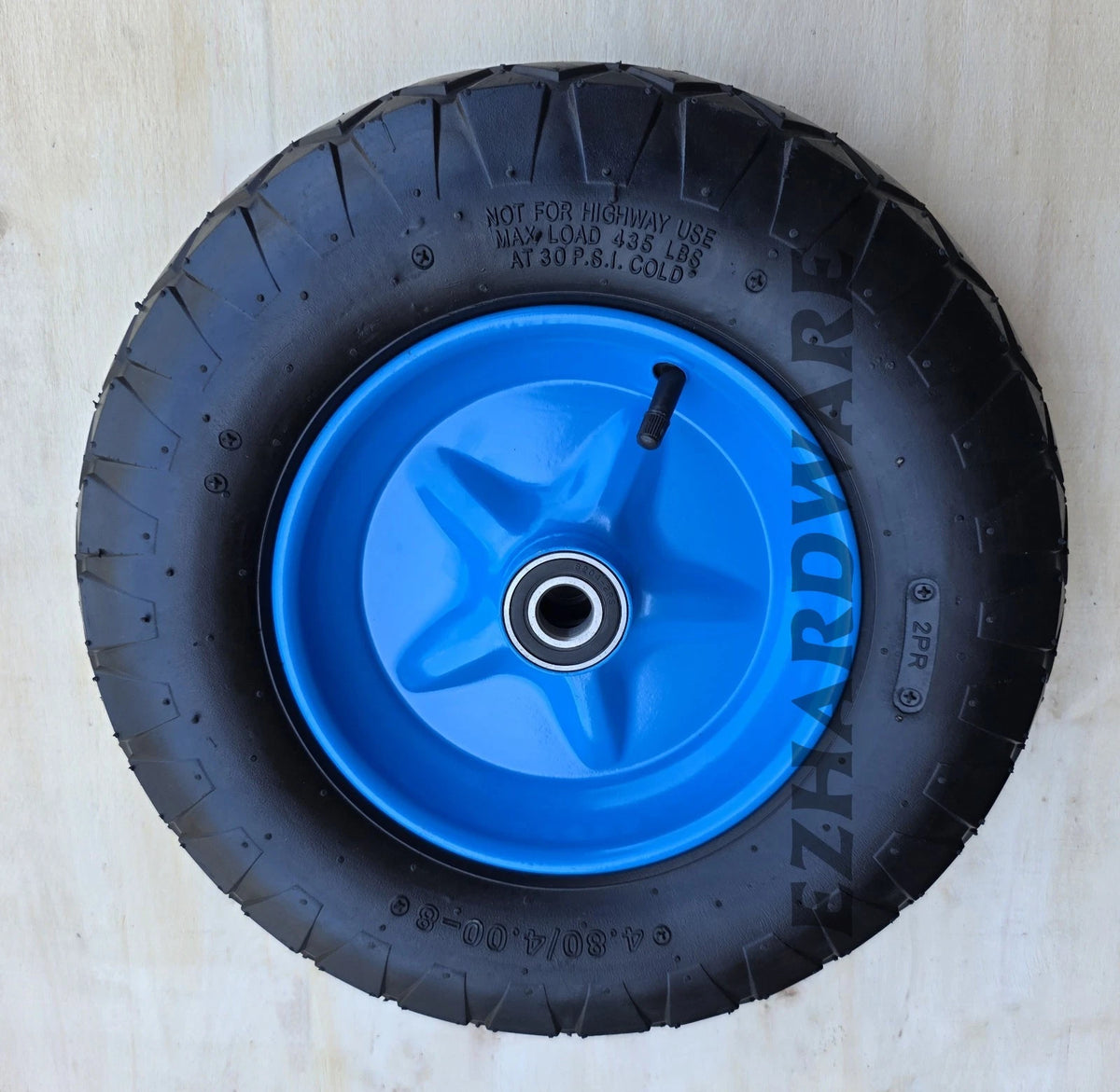 16" Wheelbarrow Wheel 4.80/4.00-8 Pneumatic Tyre 16/20/25/25.4mm Bore