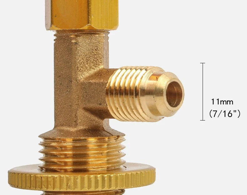 Refrigerant Dispensing Bottle Opener Can Tap Valve Connector R12/R22/R410/R600A
