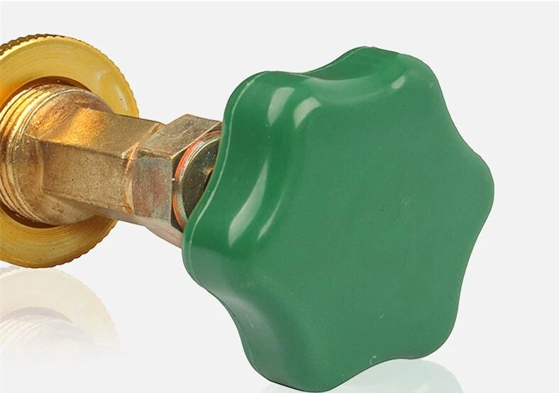 Refrigerant Dispensing Bottle Opener Can Tap Valve Connector R12/R22/R410/R600A