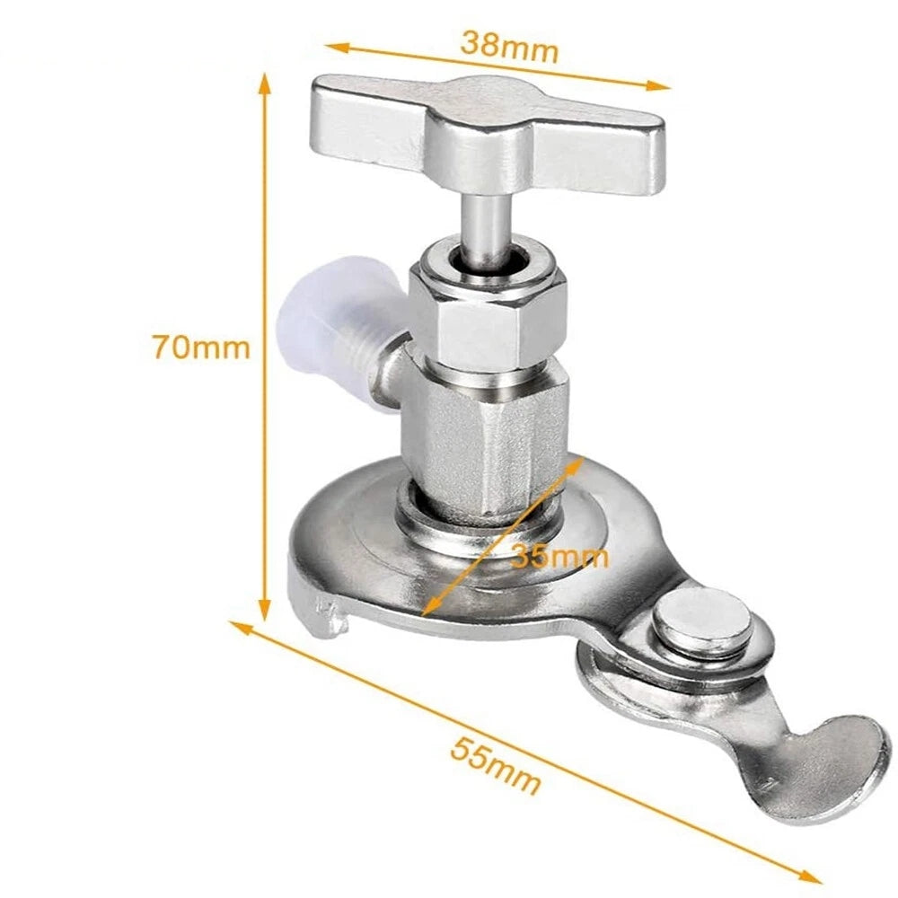 Refrigerant Can Tap Dispenser Valve Bottle Opener Tool for R134a R12 R22 R502