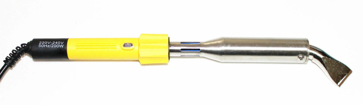 200W Soldering Iron High Power Electric Soldering Iron/LED with Copper Chisel Tip