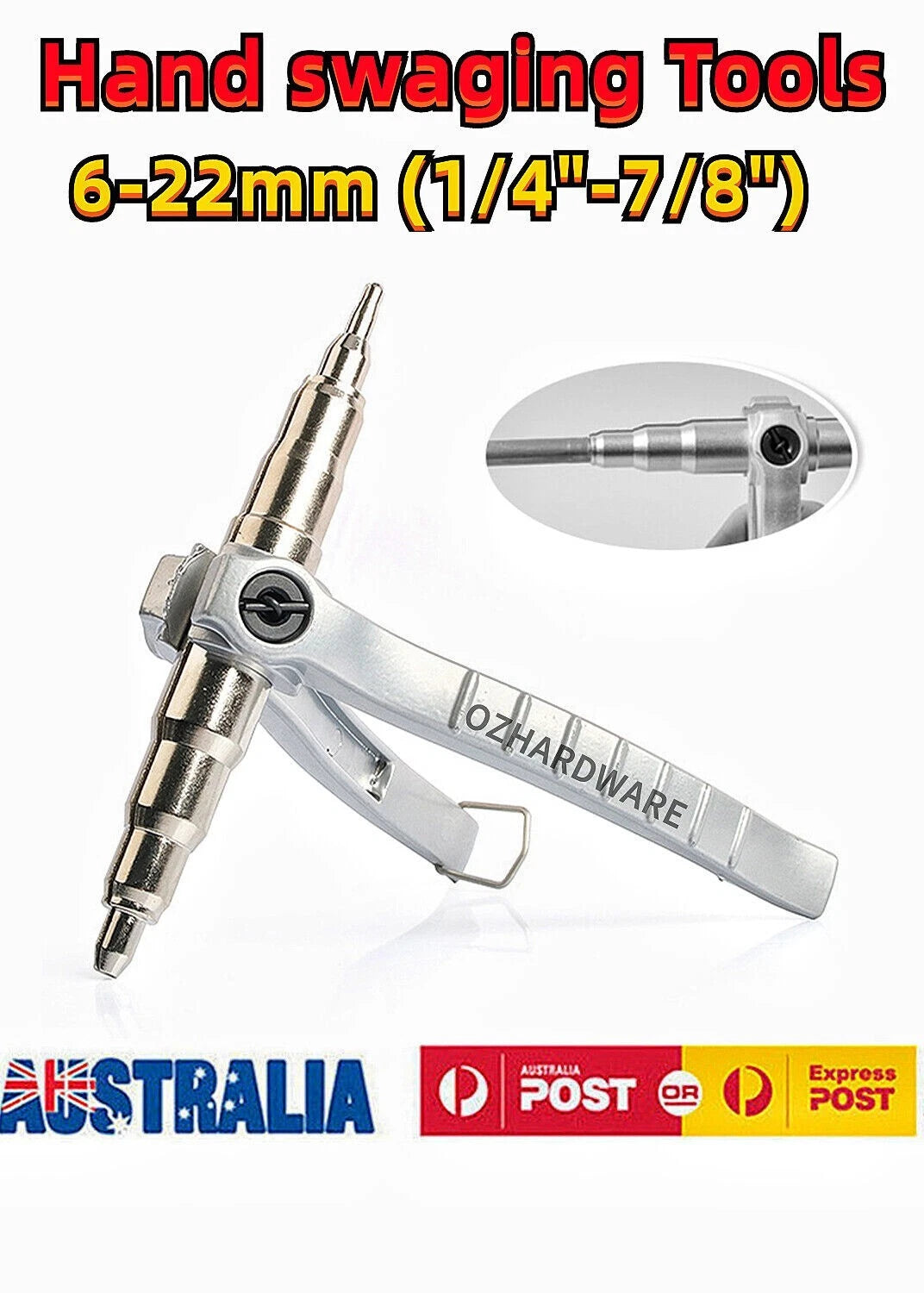 Copper Pipe Tube Expander Hand Expanding Tool Hand Refrigeration Tools Swaging