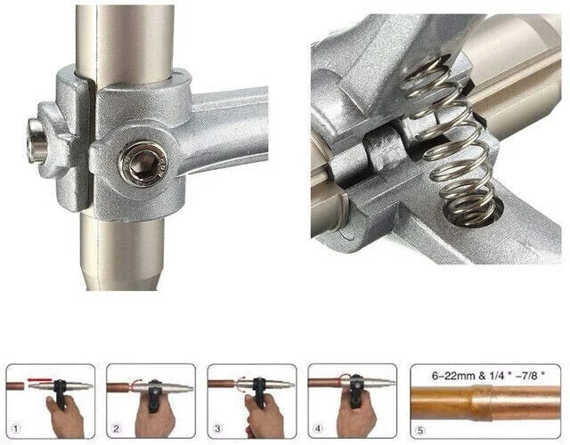 Copper Pipe Tube Expander Hand Expanding Tool Hand Refrigeration Tools Swaging