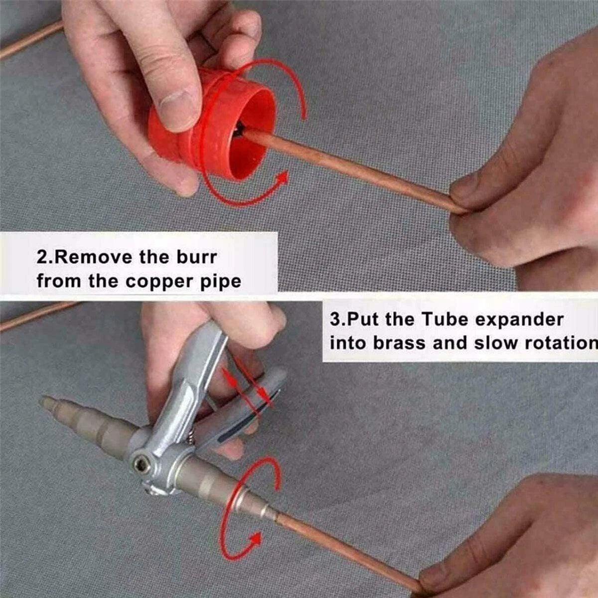 Copper Pipe Tube Expander Hand Expanding Tool Hand Refrigeration Tools Swaging