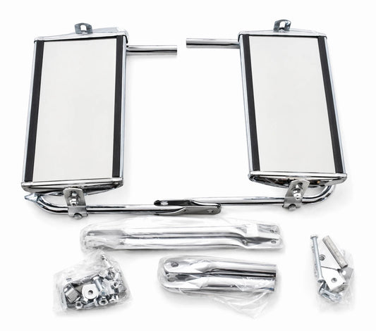 2PC Mirror 127x254mm (5″ x 10″) Truck West Coast Towing Side Made Taiwan