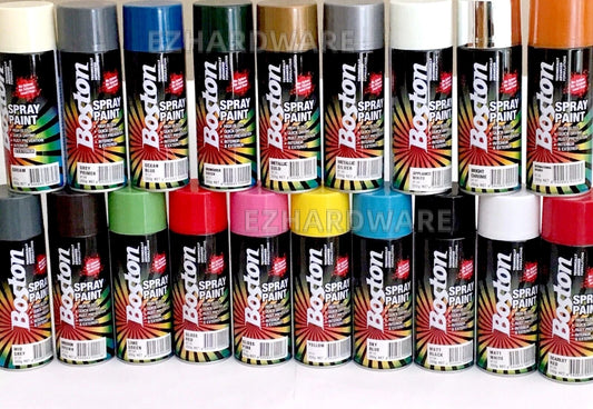 QUICK DRYING Spray Paint Cans 250g High Quality Available in Many Colours